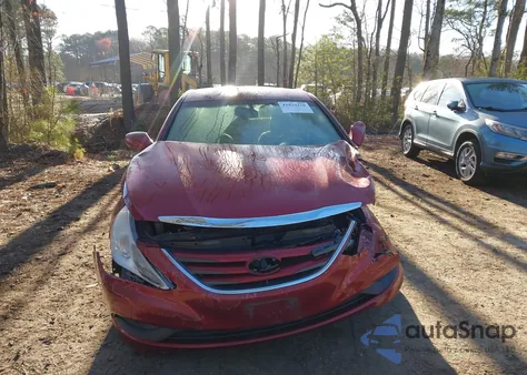 2014 Hyundai Sonata Gls z USA, uszkodzony, nr VIN 5NPEB4AC7EH896064